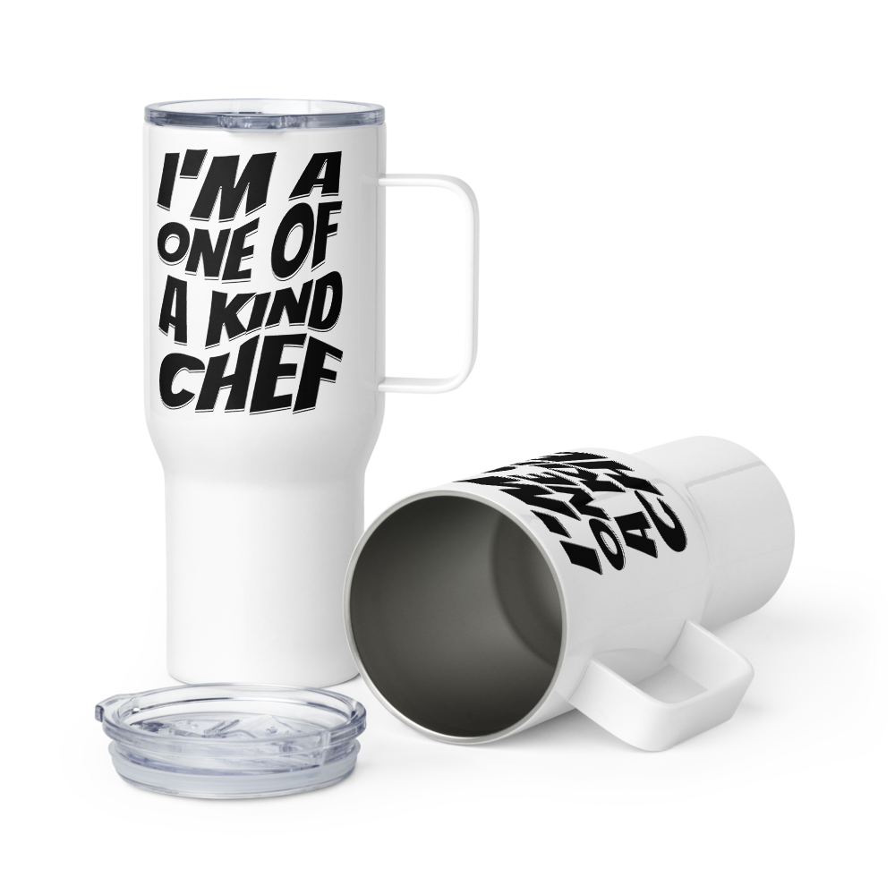I'm A One Of A Kind Chef Travel mug with a handle