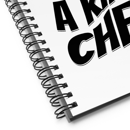 I'm A One Of A Kind Chef Spiral notebook