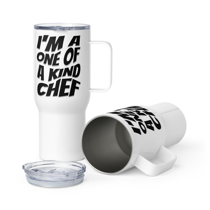 I'm A One Of A Kind Chef Travel mug with a handle