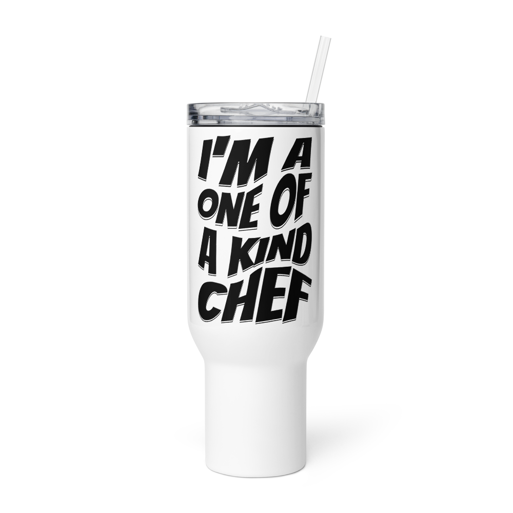 I'm A One Of A Kind Chef Travel mug with a handle