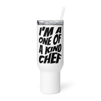 I'm A One Of A Kind Chef Travel mug with a handle