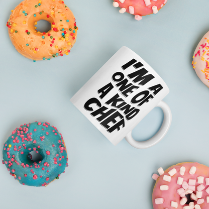 I'm A One Of A Kind Chef White glossy mug