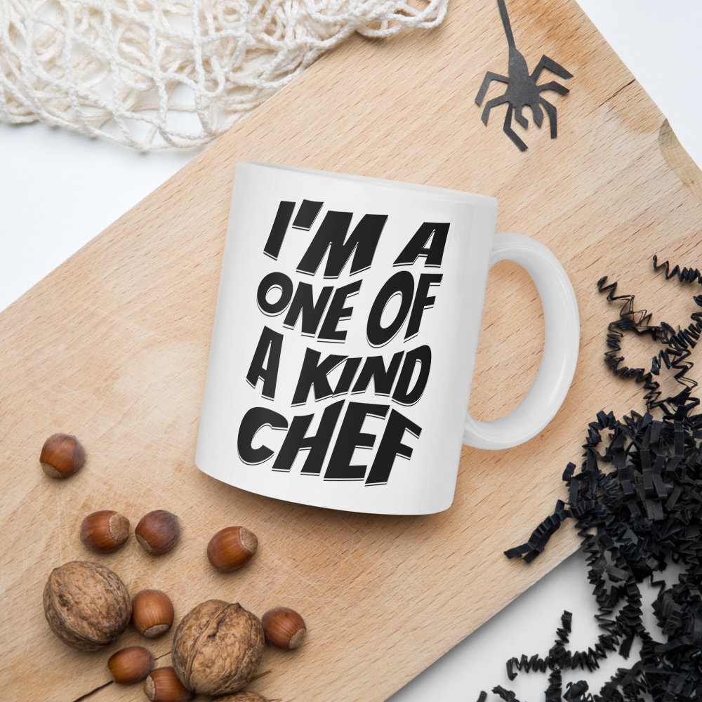 I'm A One Of A Kind Chef White glossy mug