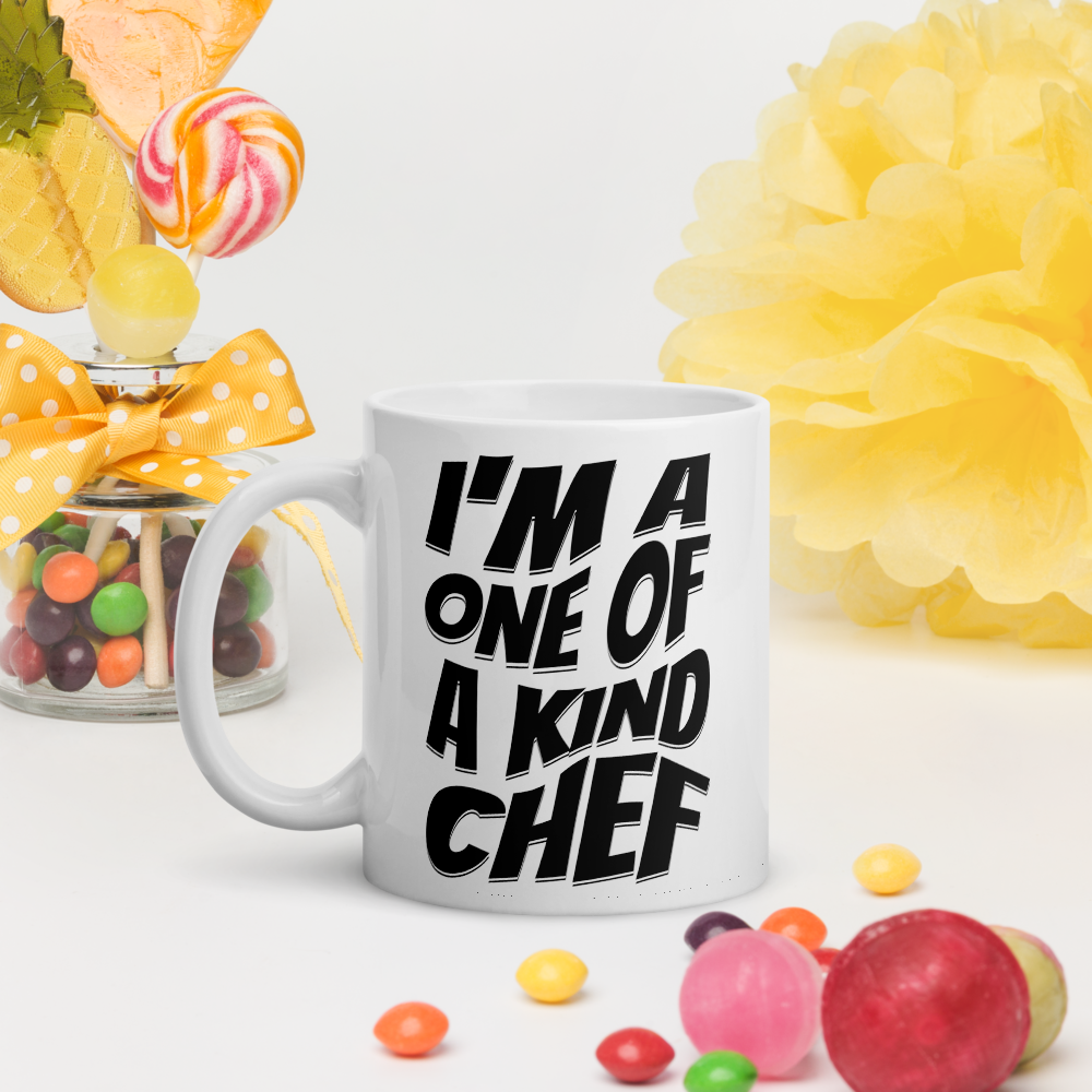 I'm A One Of A Kind Chef White glossy mug