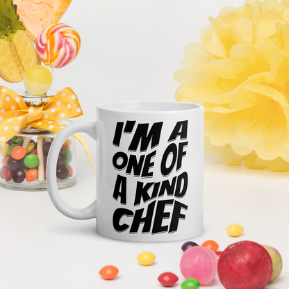 I'm A One Of A Kind Chef White glossy mug